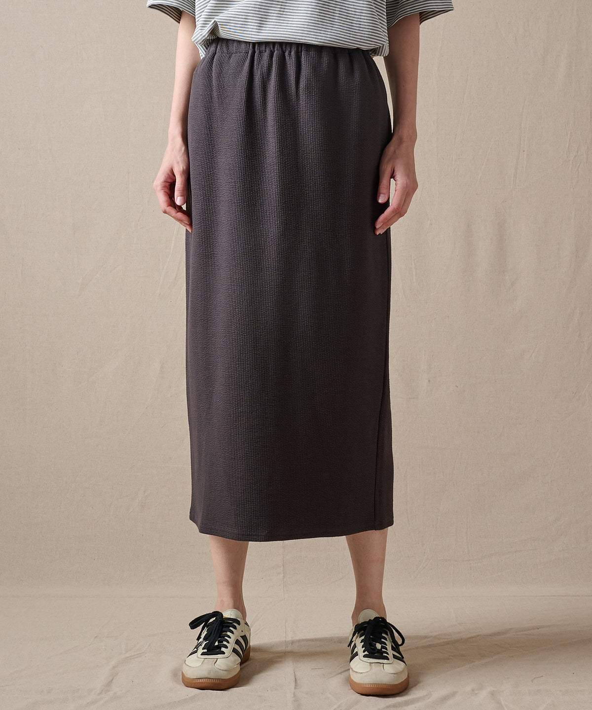 クレストリブ ナロースカート/CREST RIB NARROW SKIRT