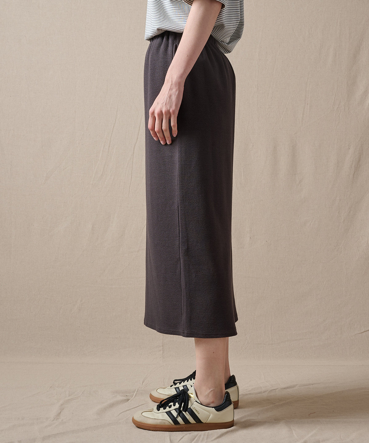 クレストリブ ナロースカート/CREST RIB NARROW SKIRT