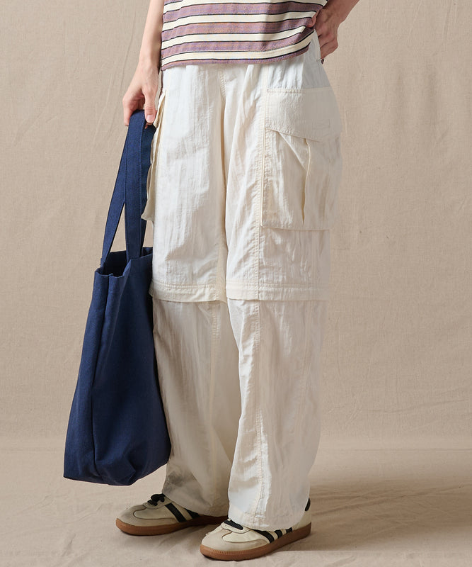 【予約】men's FUDGE×Eddie Bauer ジップオフパンツ/ZIP-OFF PANTS