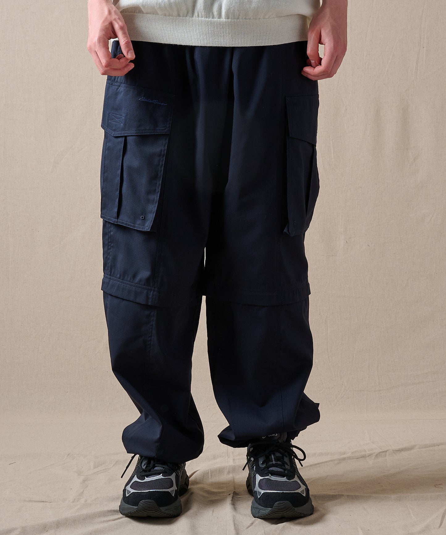 【予約】men's FUDGE×Eddie Bauer ジップオフパンツ/ZIP-OFF PANTS