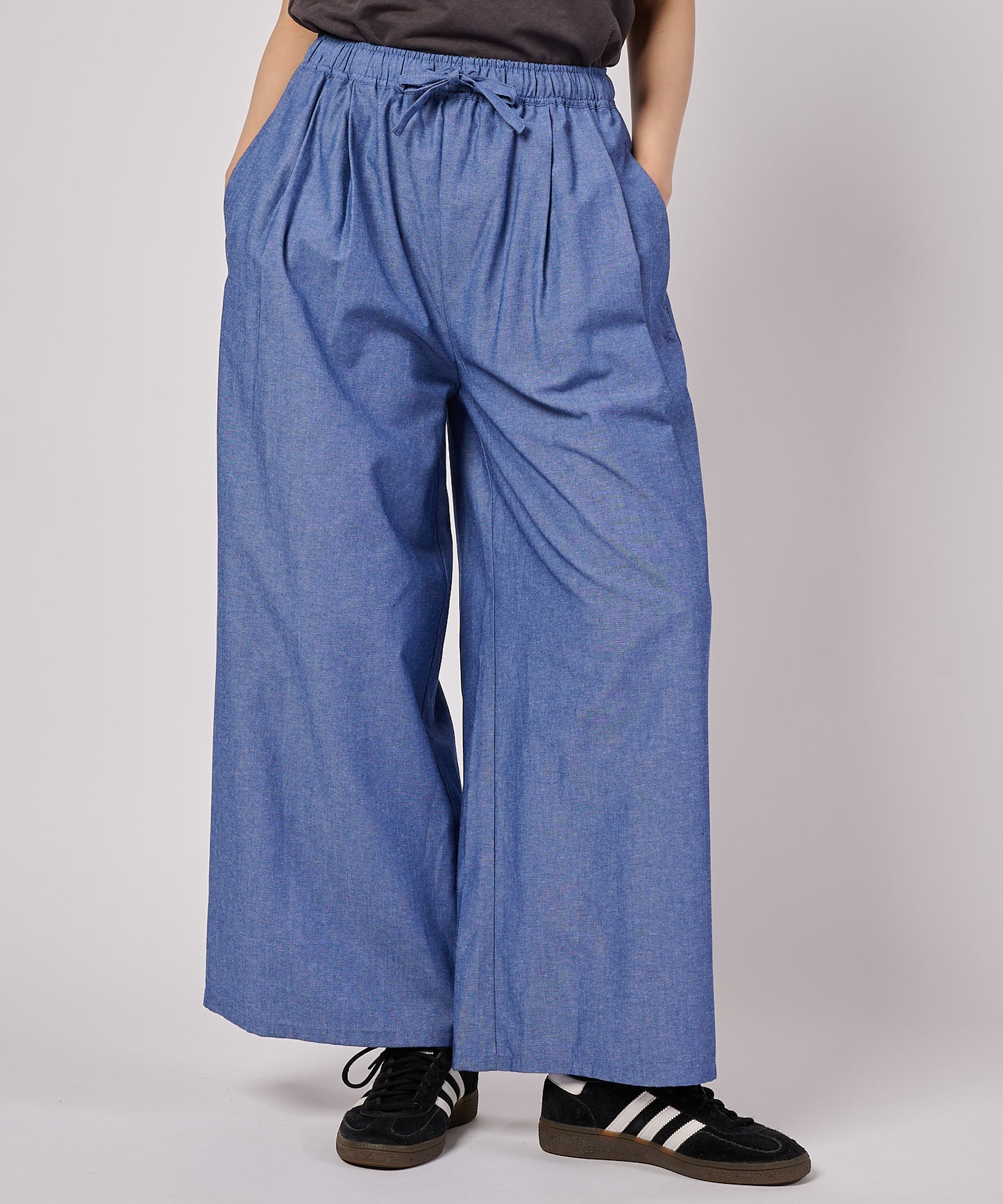 イージークリーンワイドパンツ/EASY CLEAN WIDE PANTS
