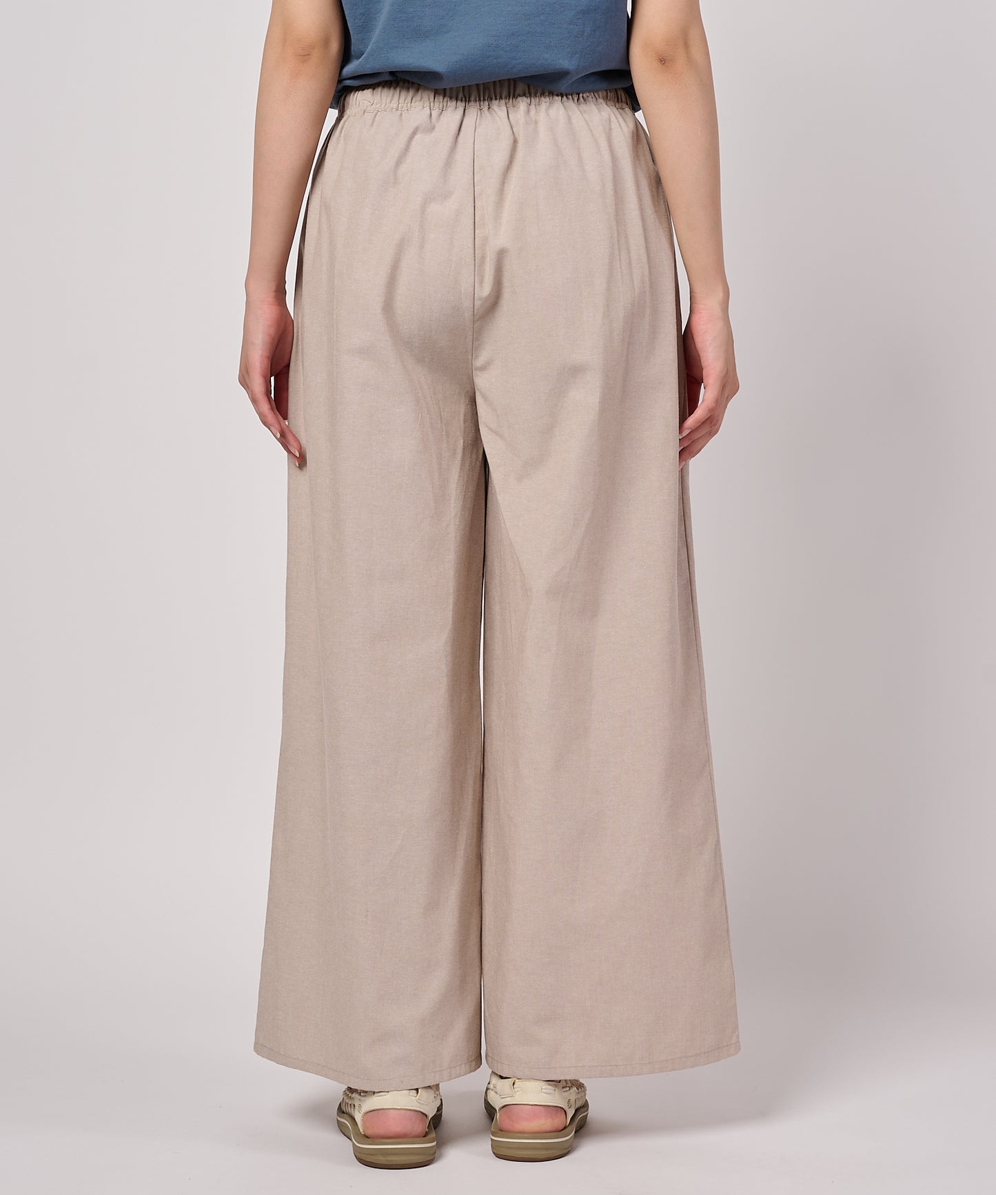 イージークリーンワイドパンツ/EASY CLEAN WIDE PANTS