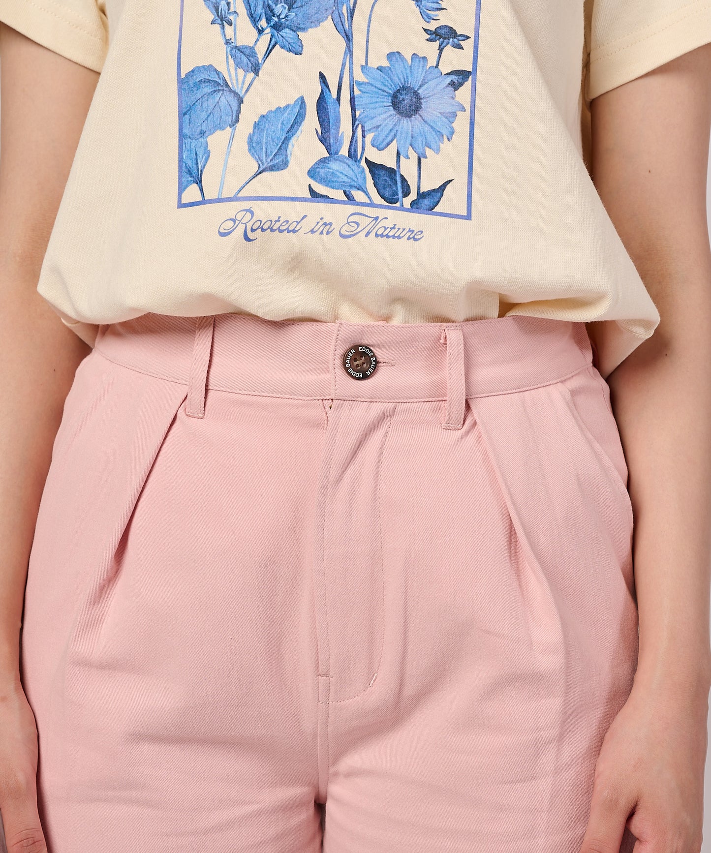 ポリッシュドチノパンツ/POLISHED CHINO PANTS