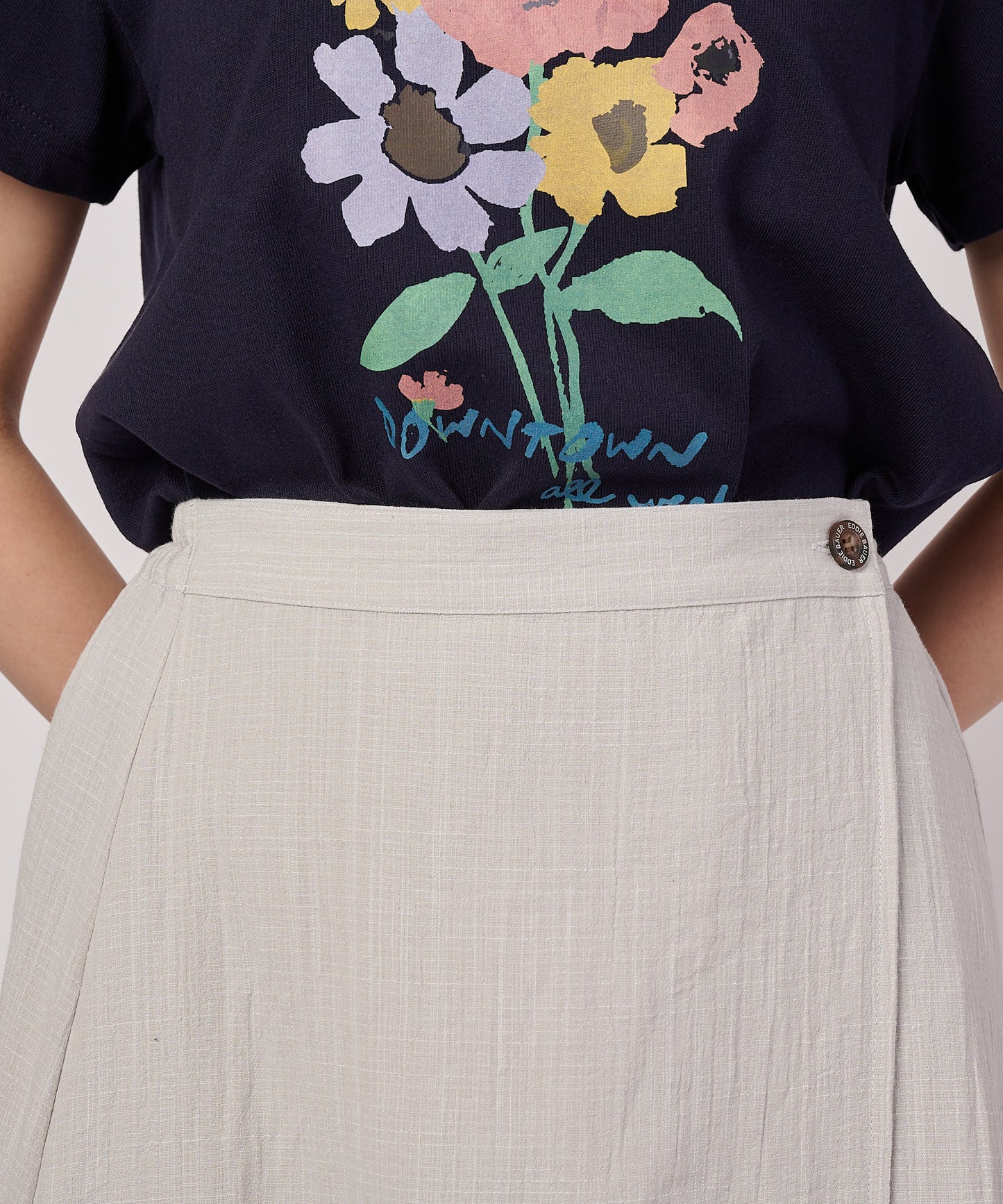 【予約】クレープラップスカート/CREPE WRAP SKIRT