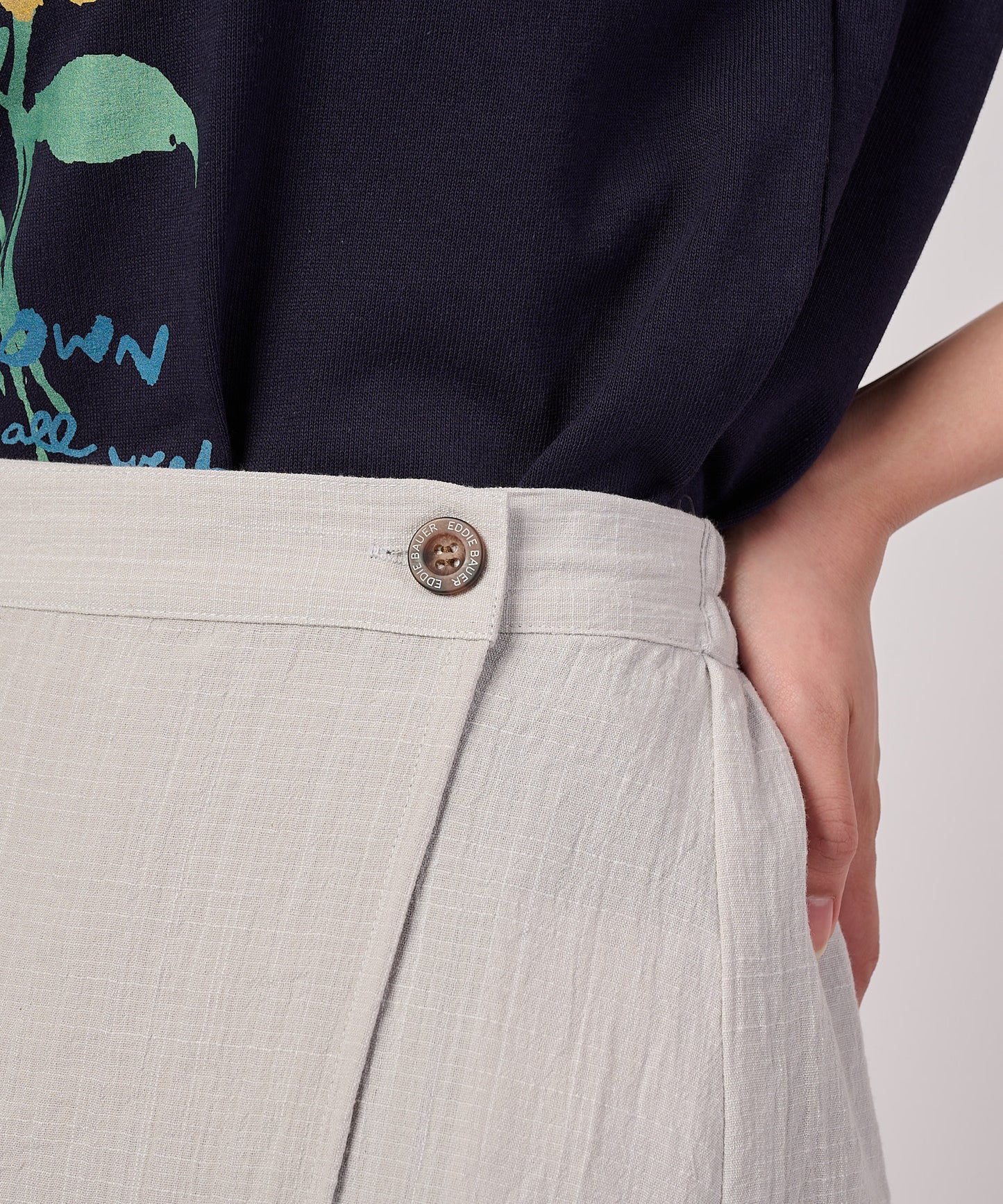 【予約】クレープラップスカート/CREPE WRAP SKIRT