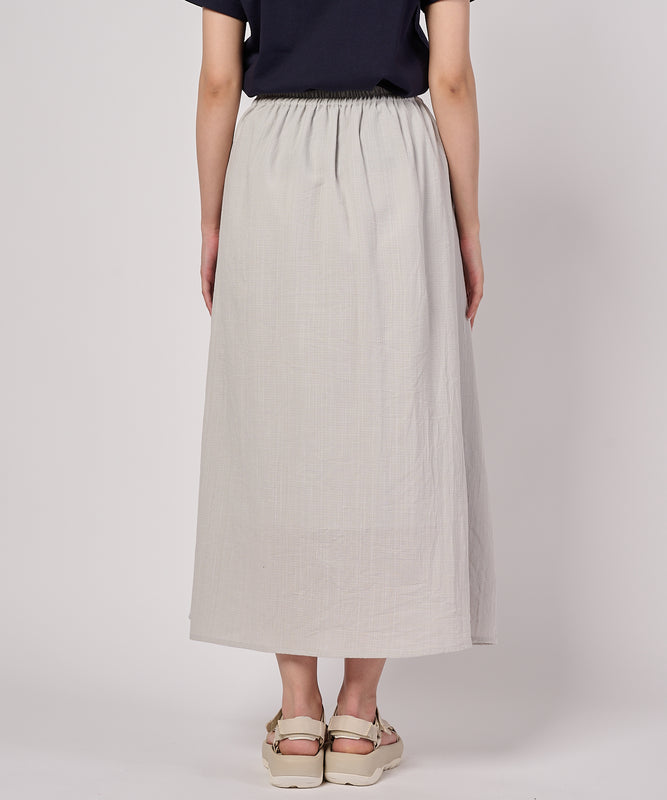 【予約】クレープラップスカート/CREPE WRAP SKIRT