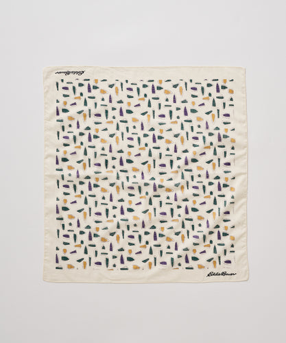 【予約】men's FUDGE×Eddie Bauer ヨットモチーフバンダナ/YACHT MOTIF BANDANA