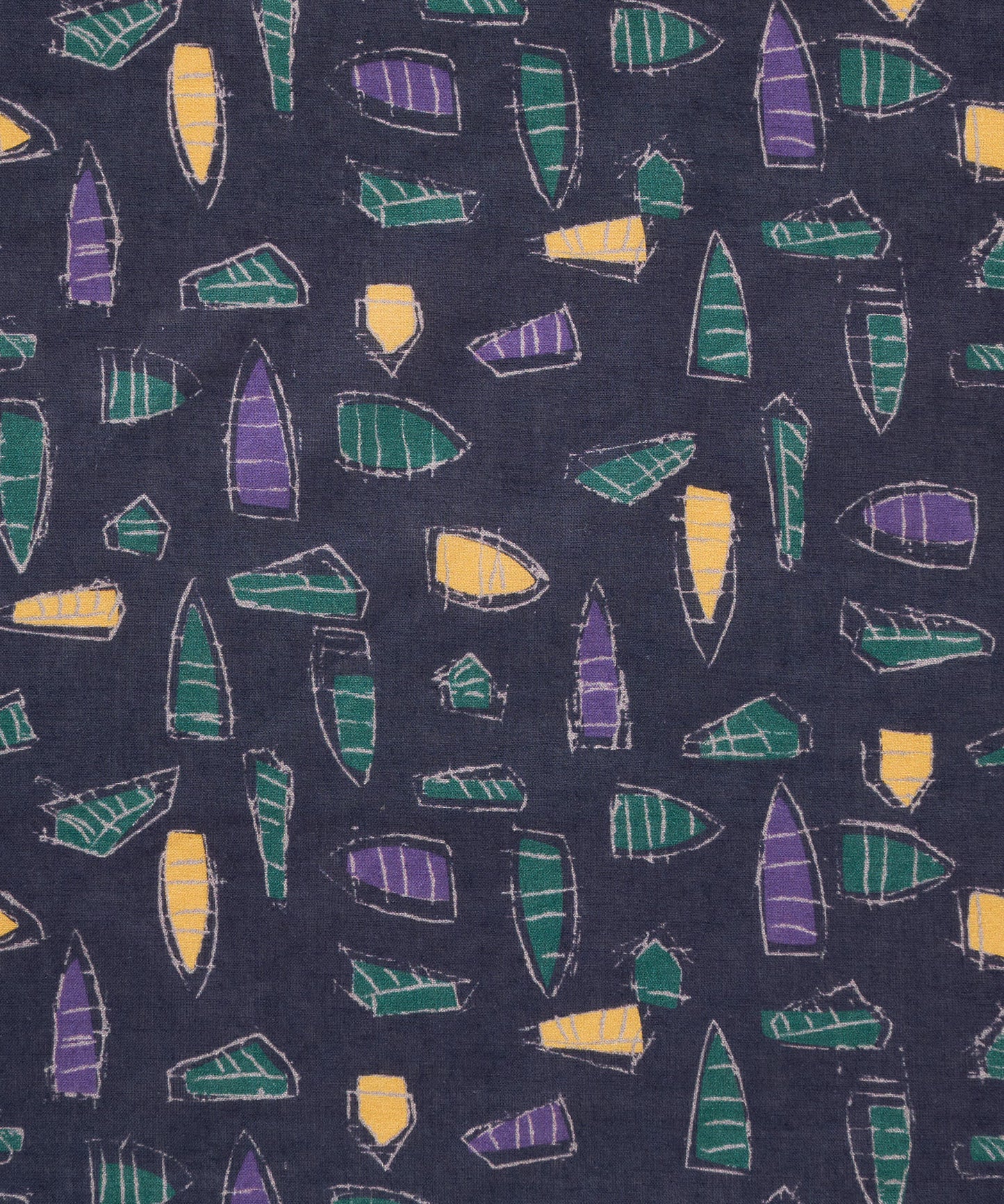 【予約】men's FUDGE×Eddie Bauer ヨットモチーフバンダナ/YACHT MOTIF BANDANA
