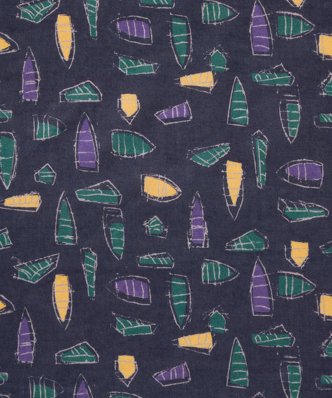 【予約】men's FUDGE×Eddie Bauer ヨットモチーフバンダナ/YACHT MOTIF BANDANA