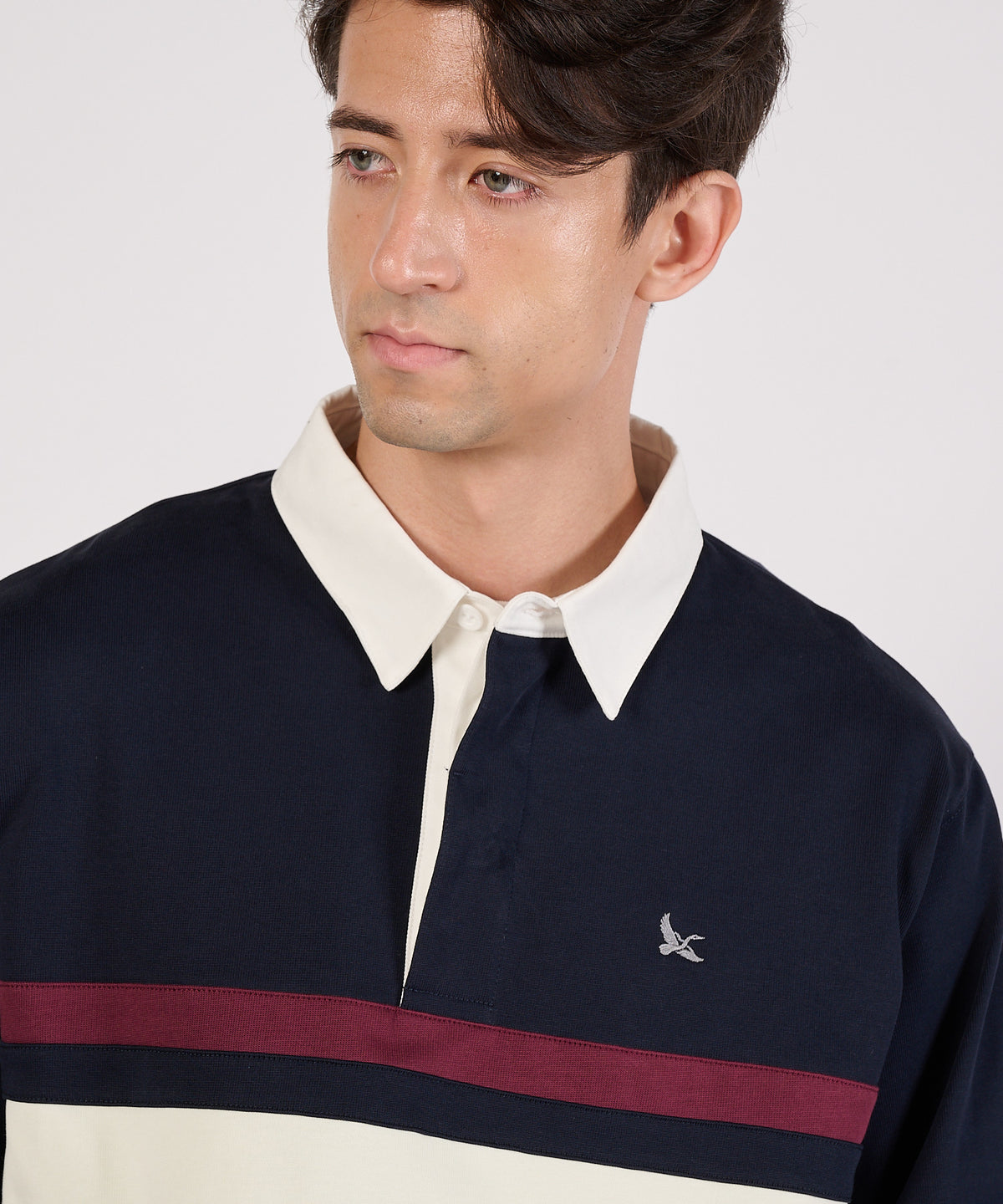 【期間限定】パネル ラグビーシャツ/PANEL RUGBY SHIRTS