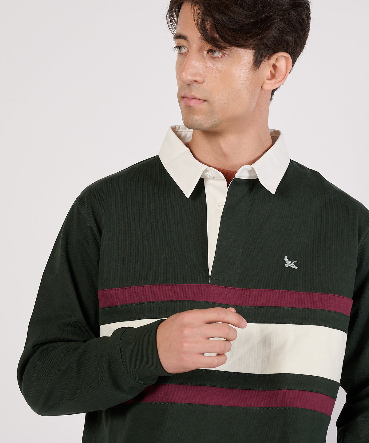 【期間限定】パネル ラグビーシャツ/PANEL RUGBY SHIRTS