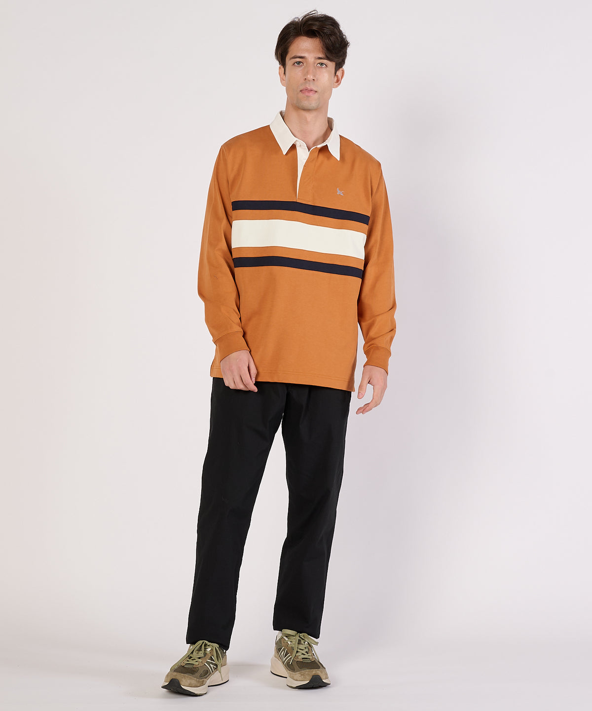 【期間限定】パネル ラグビーシャツ/PANEL RUGBY SHIRTS