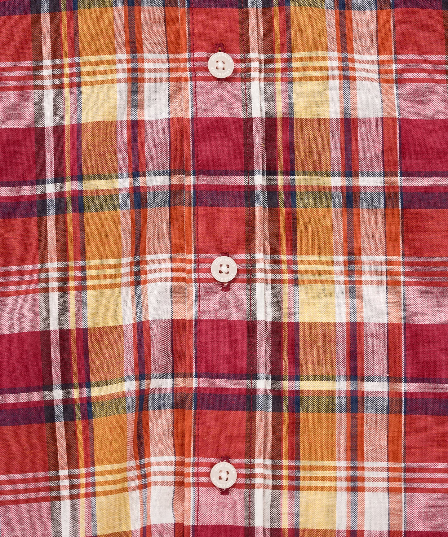 マドラス プレイド 半袖シャツ/SS MADRAS PLAID  SHIRT