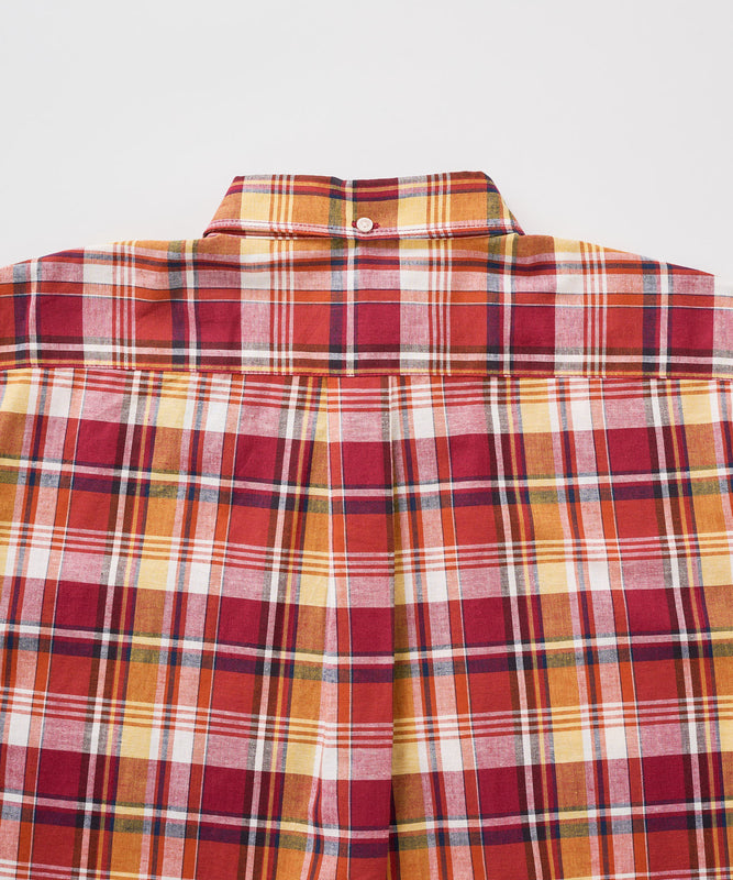 マドラス プレイド 半袖シャツ/SS MADRAS PLAID  SHIRT