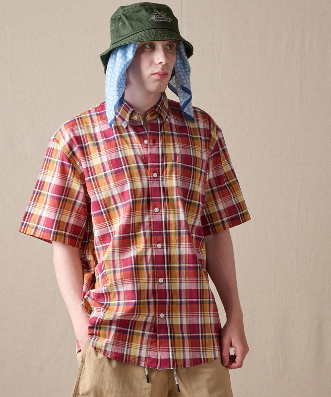 マドラス プレイド 半袖シャツ/SS MADRAS PLAID  SHIRT