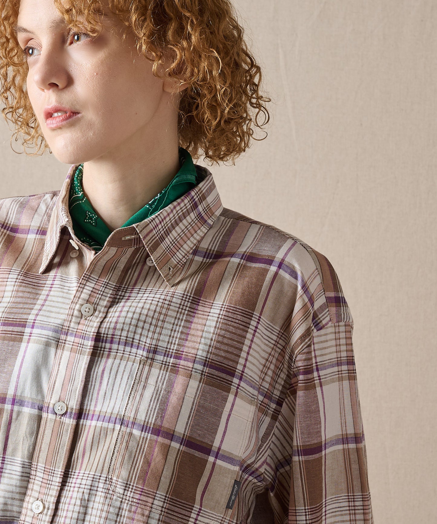 マドラス プレイド 半袖シャツ/SS MADRAS PLAID  SHIRT