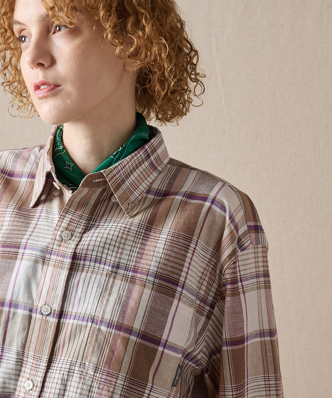 マドラス プレイド 半袖シャツ/SS MADRAS PLAID  SHIRT