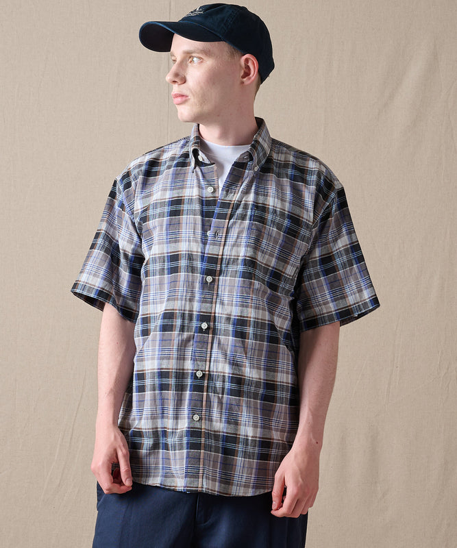 マドラス プレイド 半袖シャツ/SS MADRAS PLAID  SHIRT