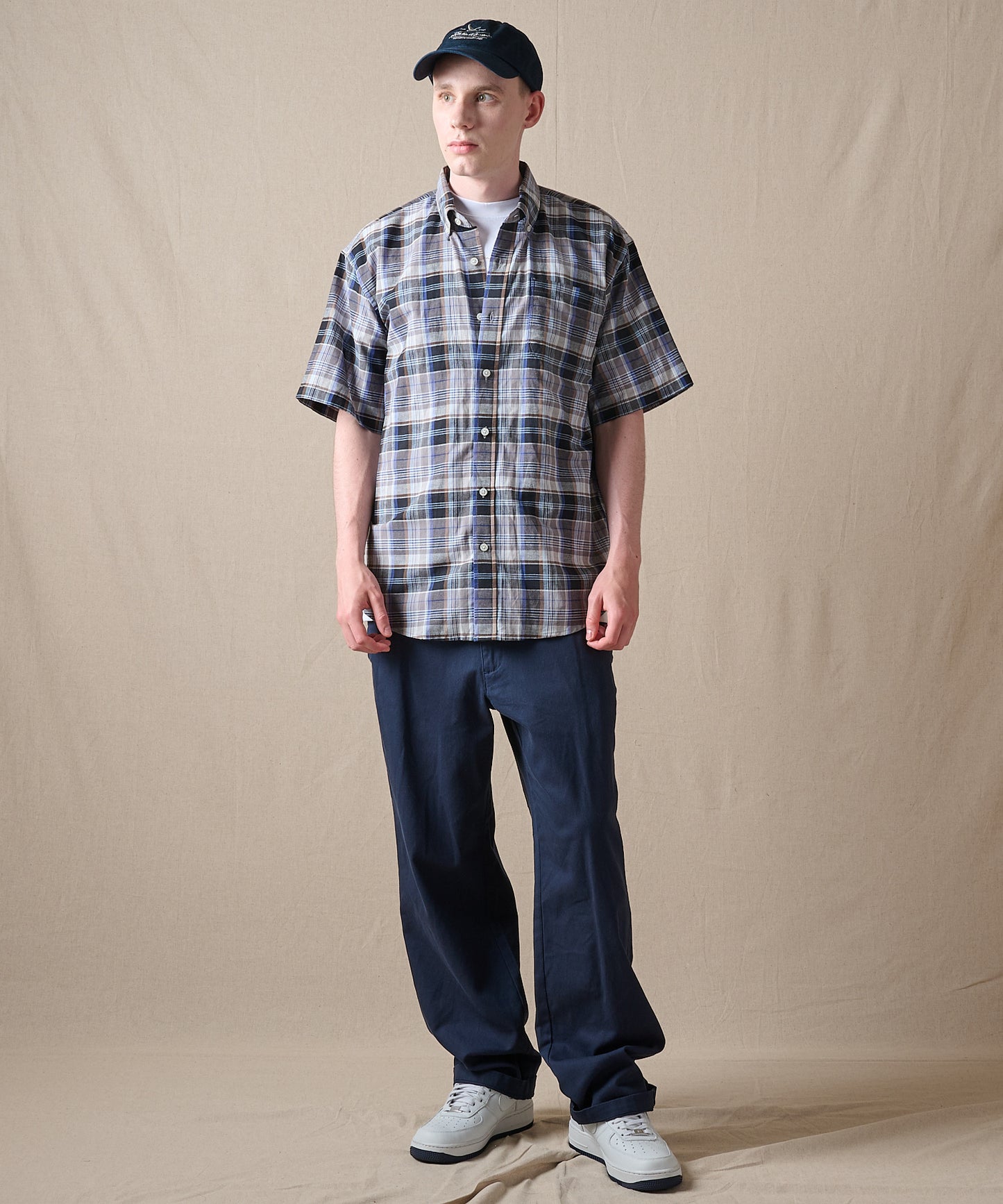 マドラス プレイド 半袖シャツ/SS MADRAS PLAID  SHIRT