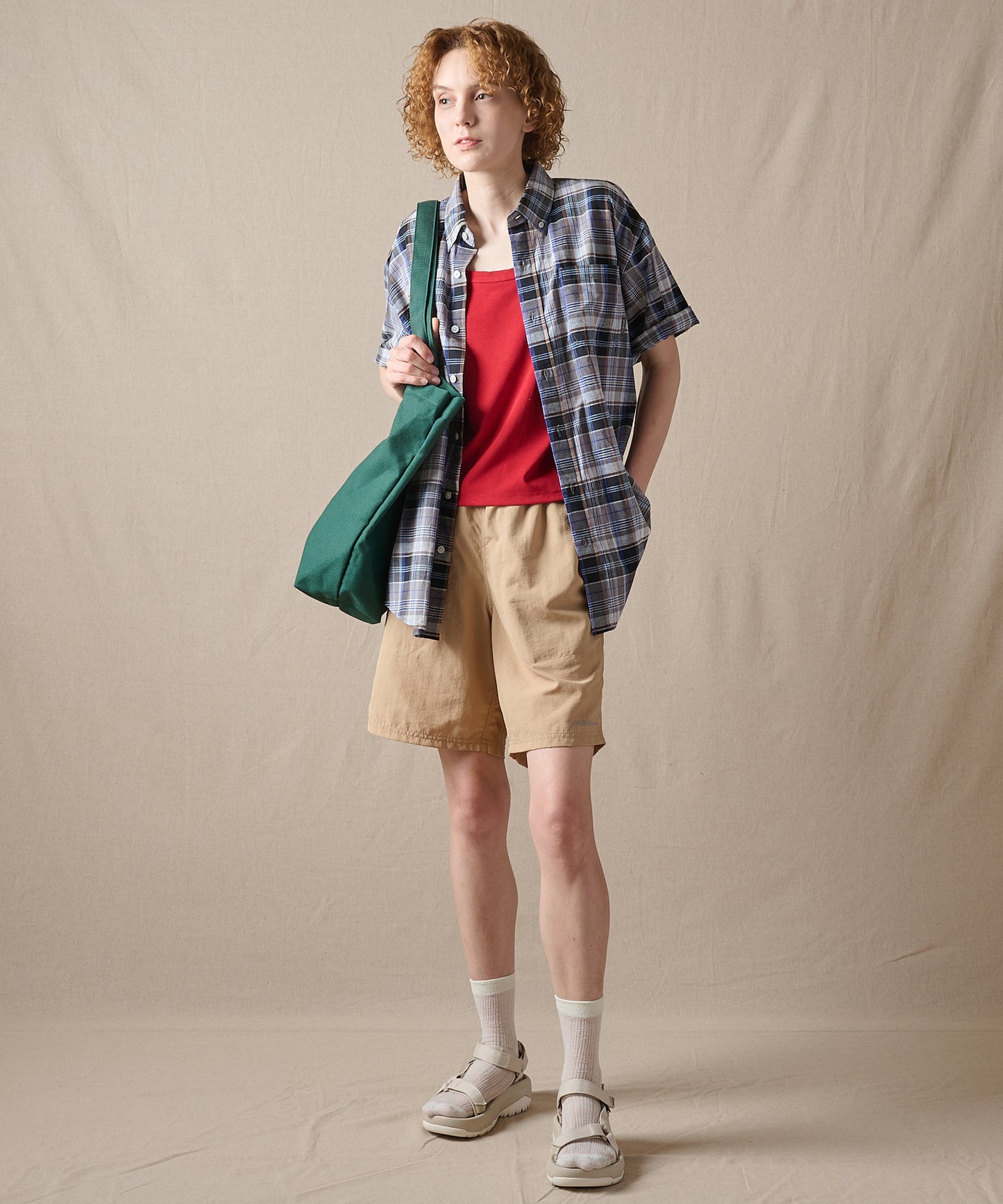 マドラス プレイド 半袖シャツ/SS MADRAS PLAID  SHIRT