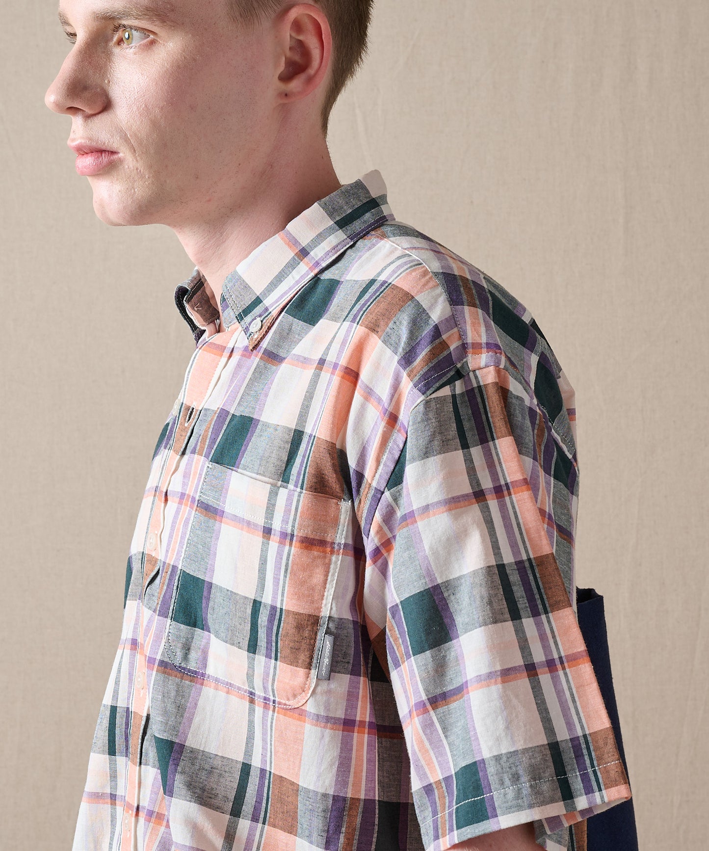 マドラス プレイド 半袖シャツ/SS MADRAS PLAID  SHIRT