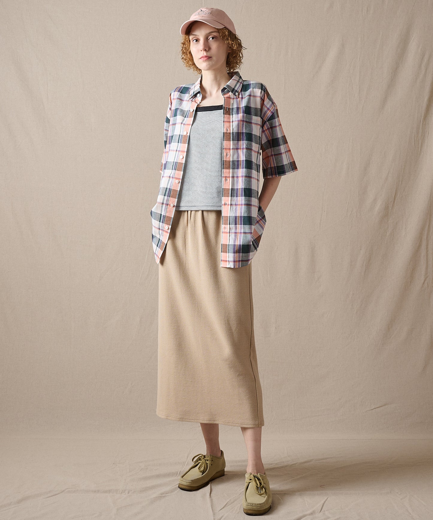 マドラス プレイド 半袖シャツ/SS MADRAS PLAID  SHIRT