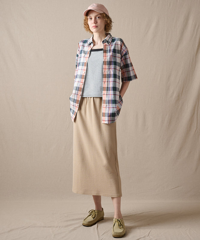 マドラス プレイド 半袖シャツ/SS MADRAS PLAID  SHIRT