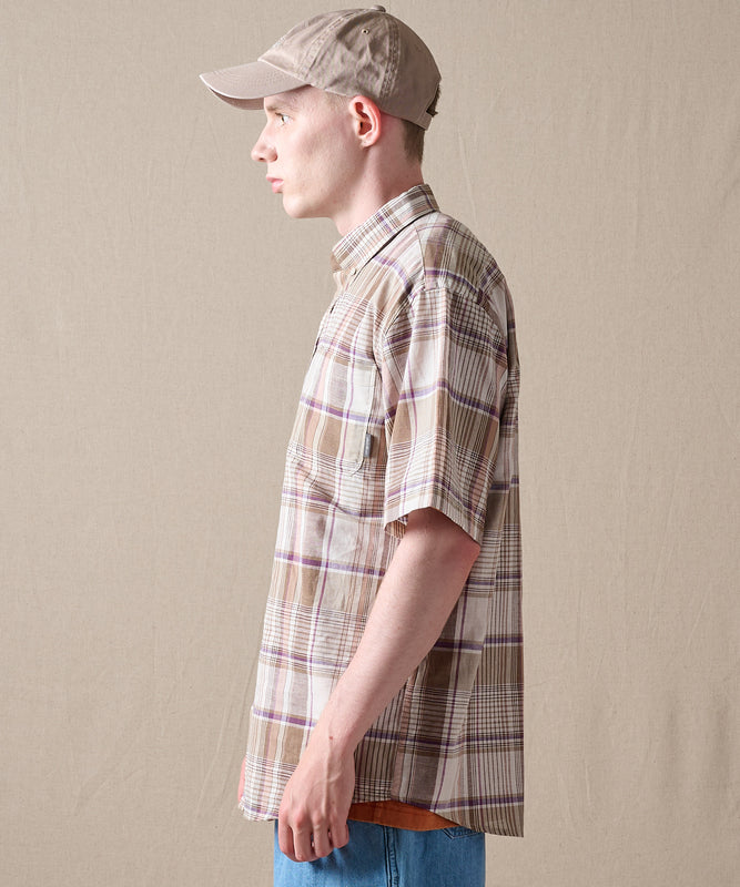 マドラス プレイド 半袖シャツ/SS MADRAS PLAID  SHIRT