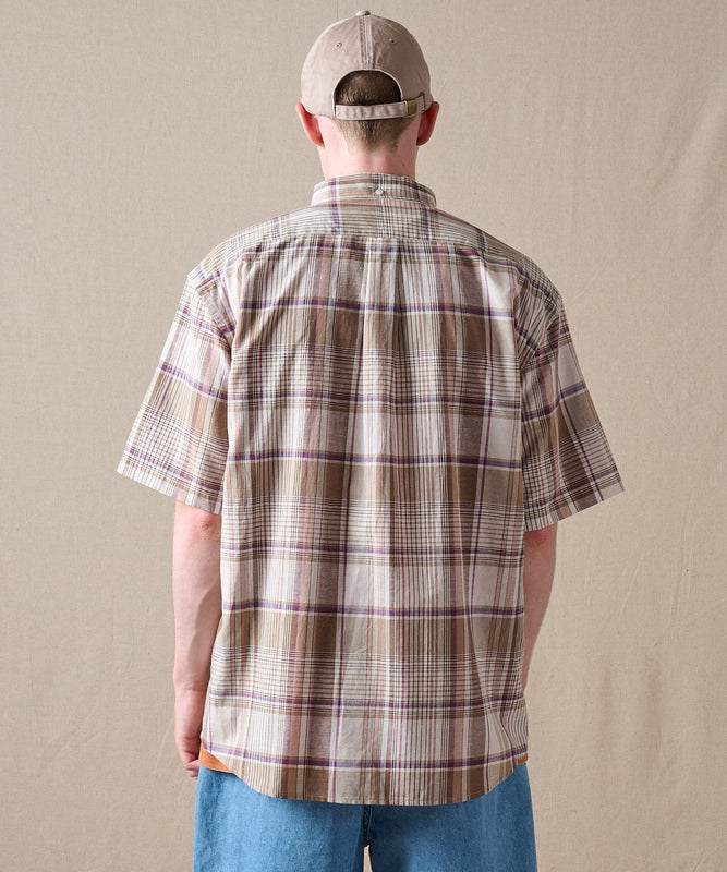 マドラス プレイド 半袖シャツ/SS MADRAS PLAID  SHIRT