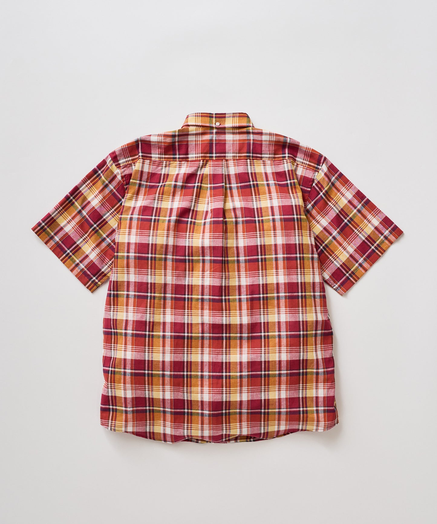 マドラス プレイド 半袖シャツ/SS MADRAS PLAID  SHIRT