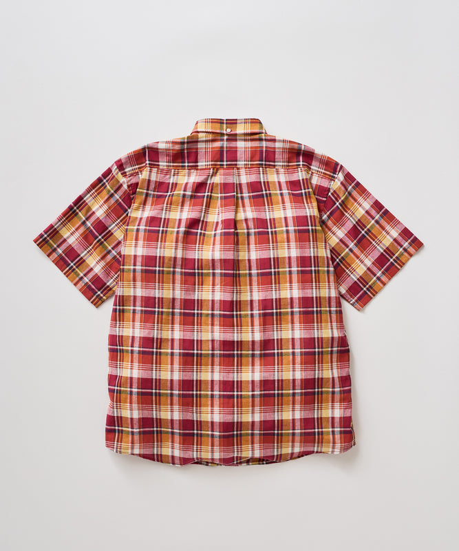 マドラス プレイド 半袖シャツ/SS MADRAS PLAID  SHIRT