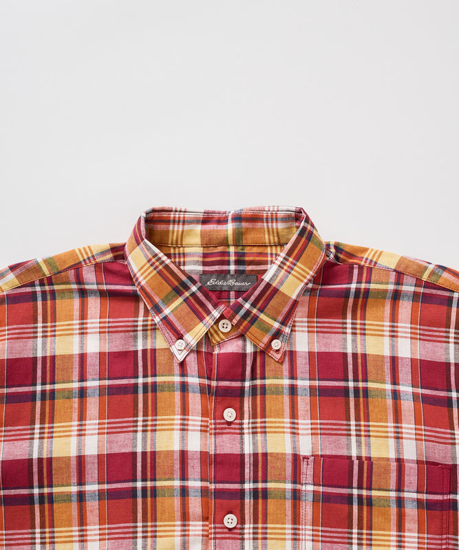 マドラス プレイド 半袖シャツ/SS MADRAS PLAID  SHIRT