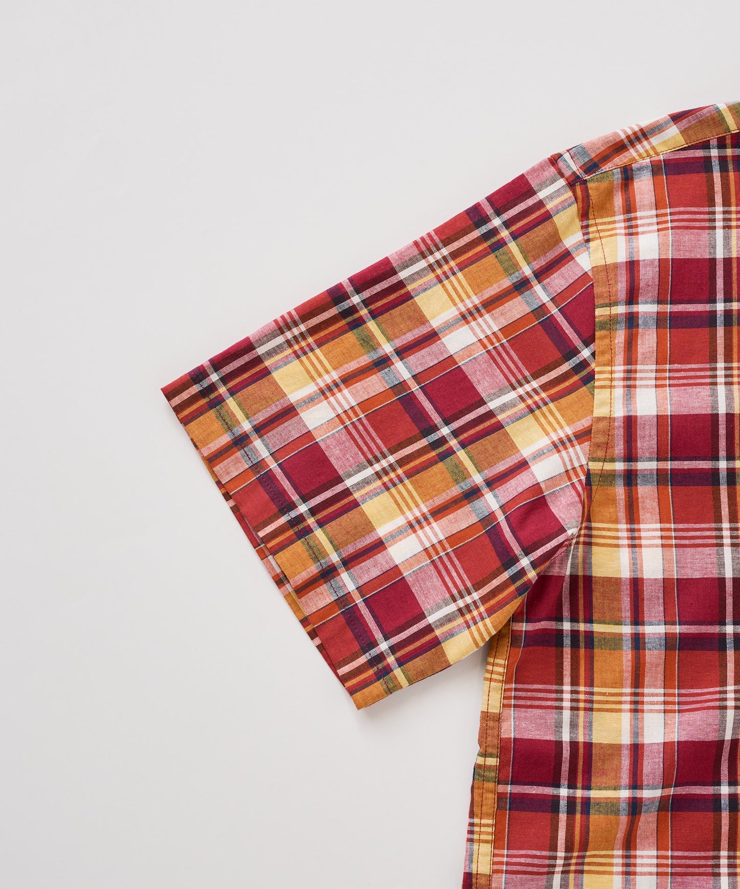 マドラス プレイド 半袖シャツ/SS MADRAS PLAID  SHIRT