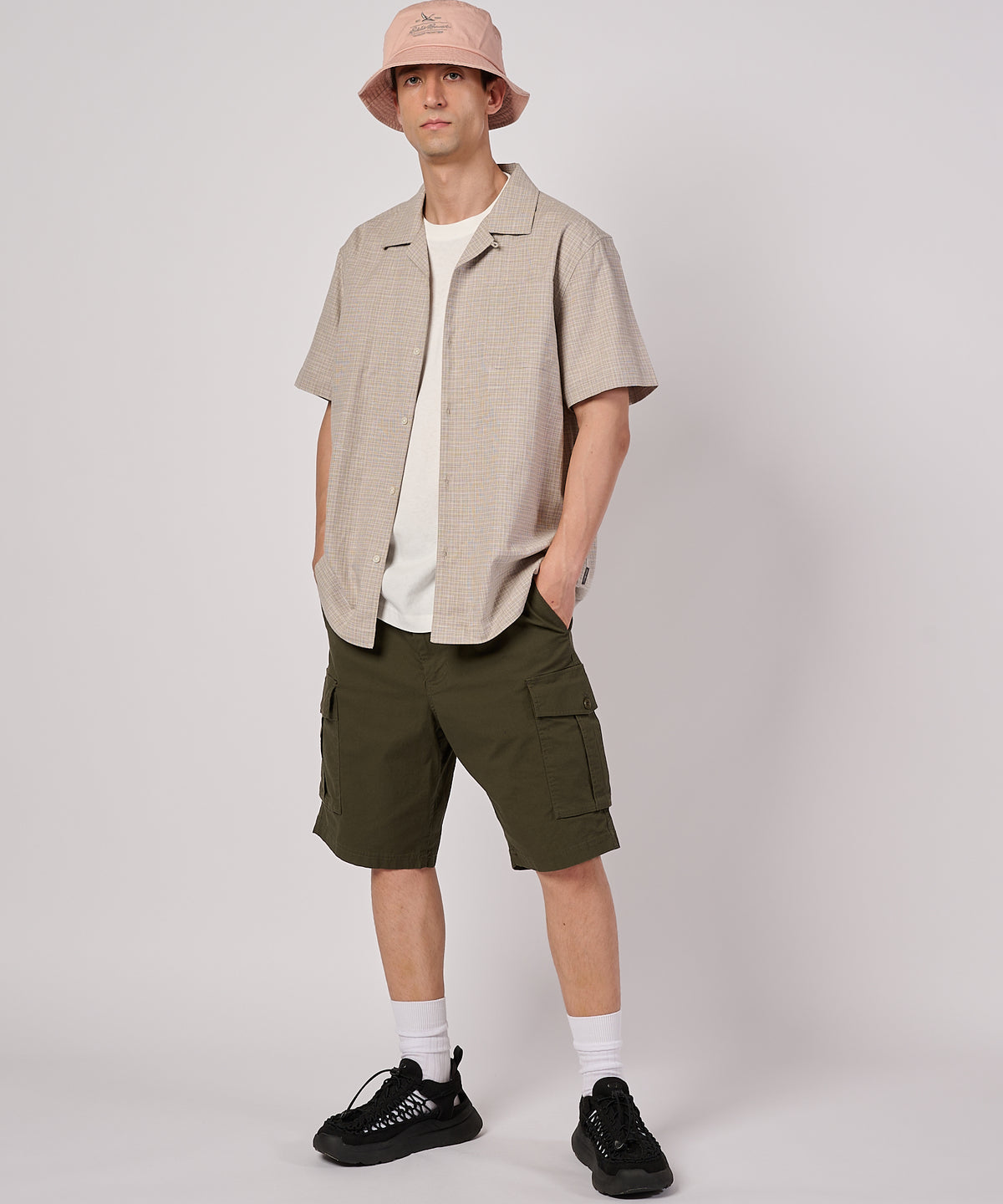 ノベルティ キャンプ 半袖シャツ/NOVELTY CAMP SS SHIRT