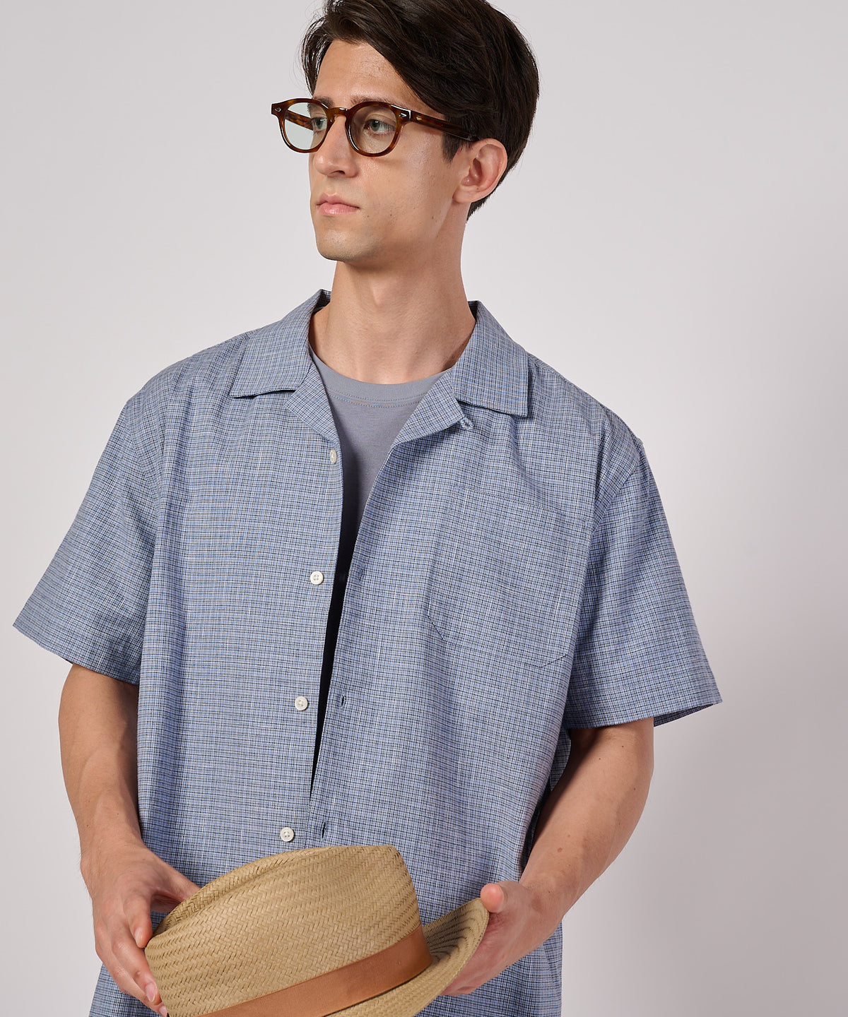 ノベルティ キャンプ 半袖シャツ/NOVELTY CAMP SS SHIRT
