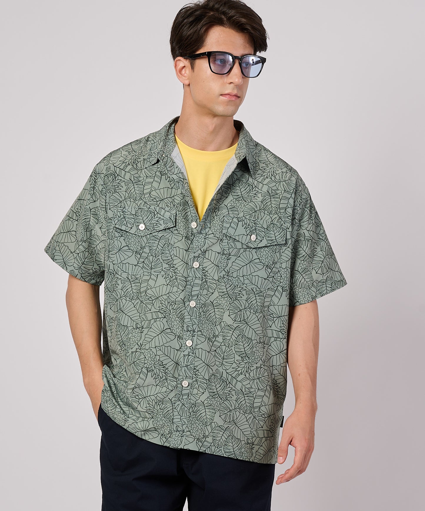 マウンテン 半袖シャツ/MOUNTAIN SHIRT