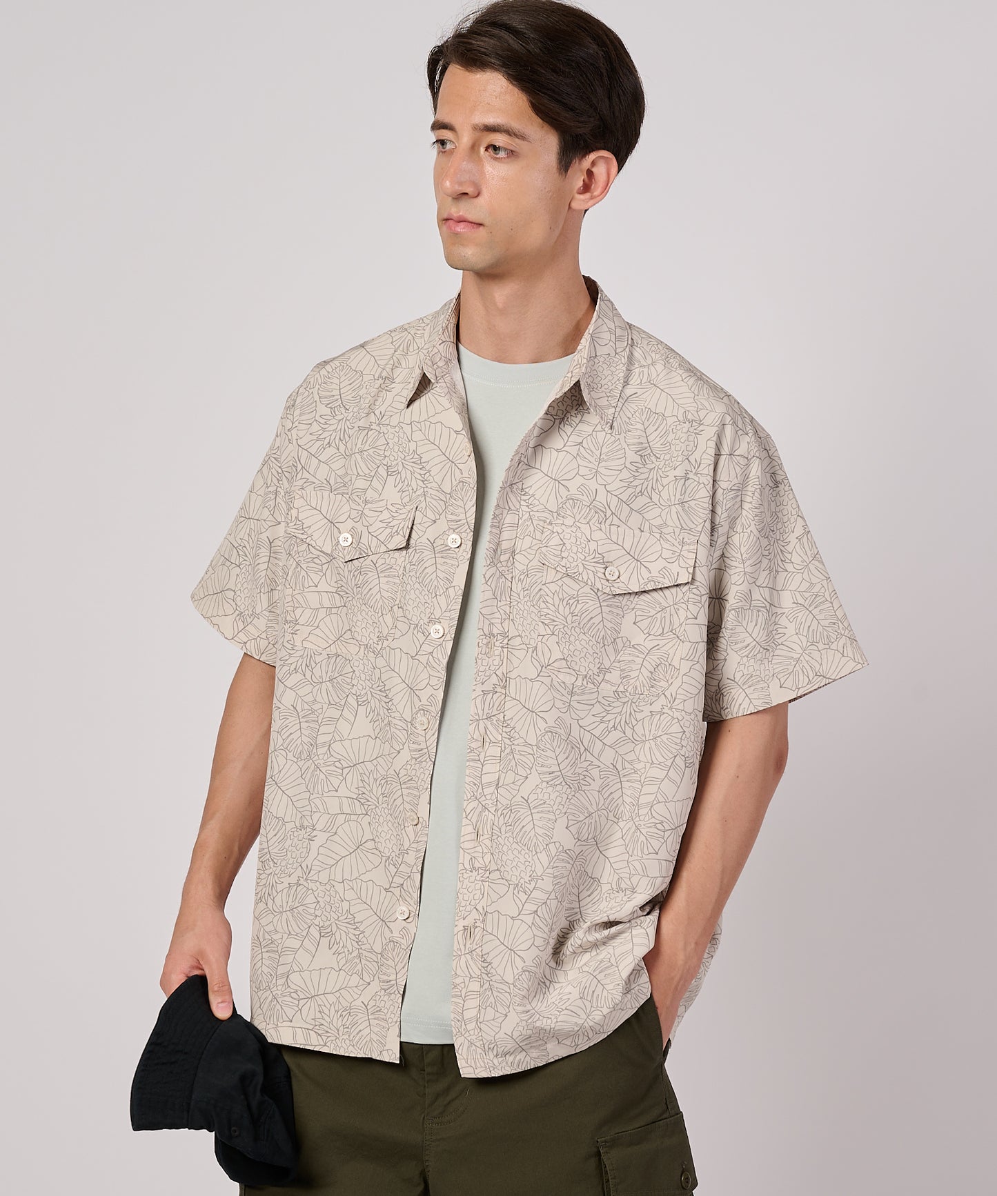 マウンテン 半袖シャツ/MOUNTAIN SHIRT