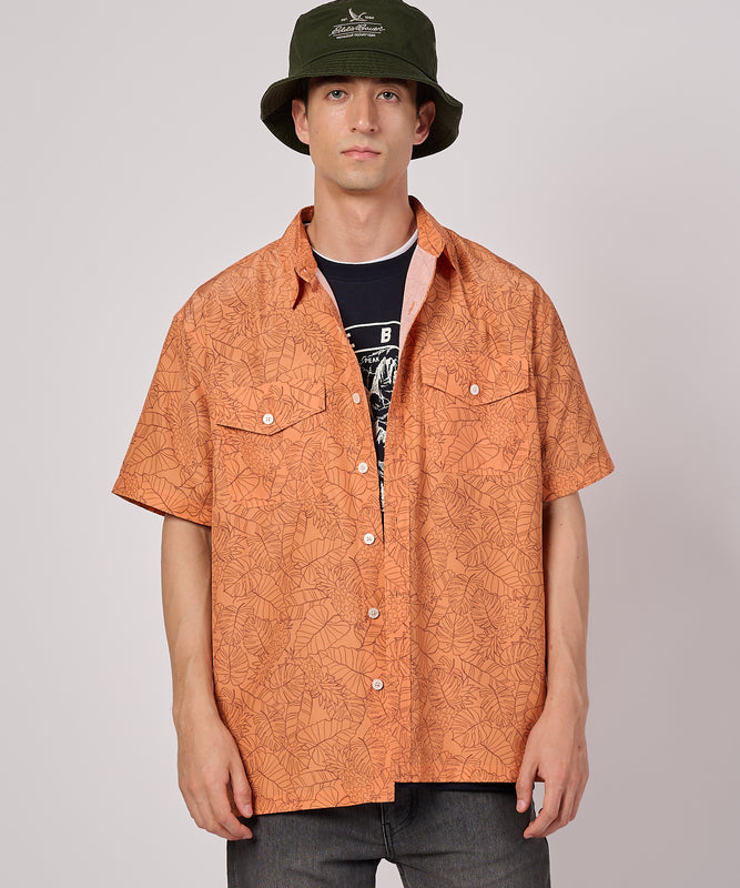 マウンテン 半袖シャツ/MOUNTAIN SHIRT