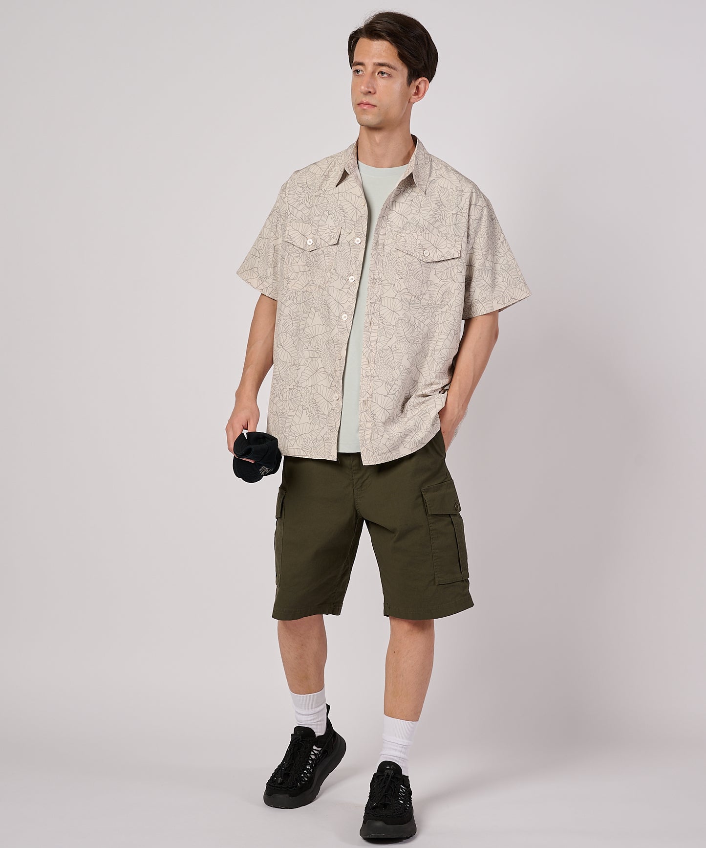 マウンテン 半袖シャツ/MOUNTAIN SHIRT