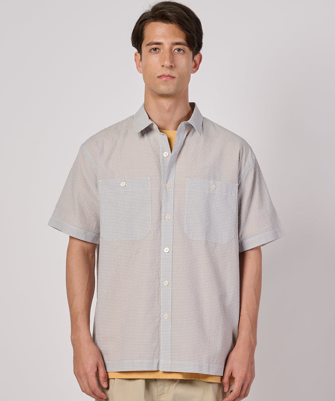 クリンクル 半袖シャツ/CRINKLE SS SHIRT
