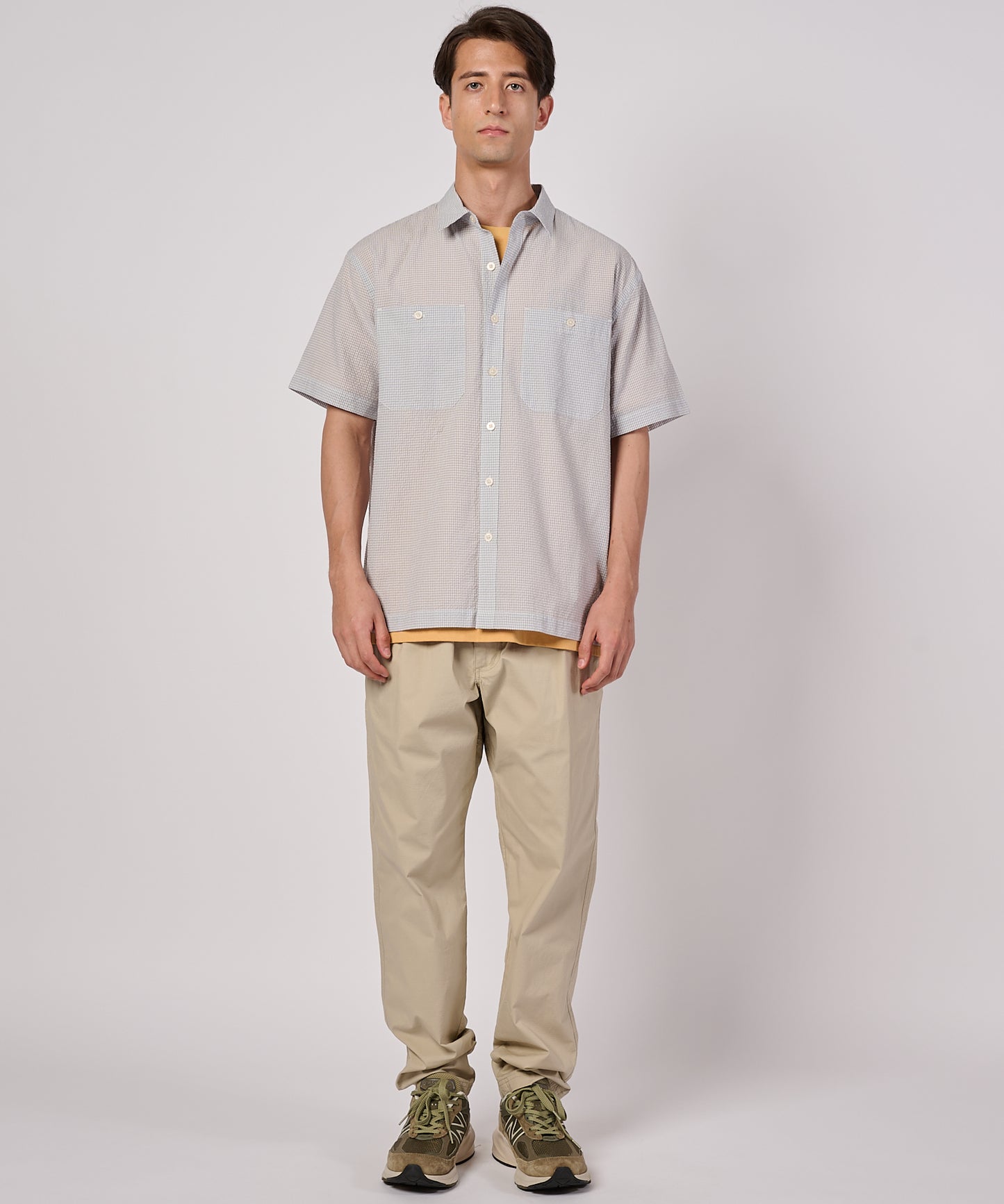 クリンクル 半袖シャツ/CRINKLE SS SHIRT