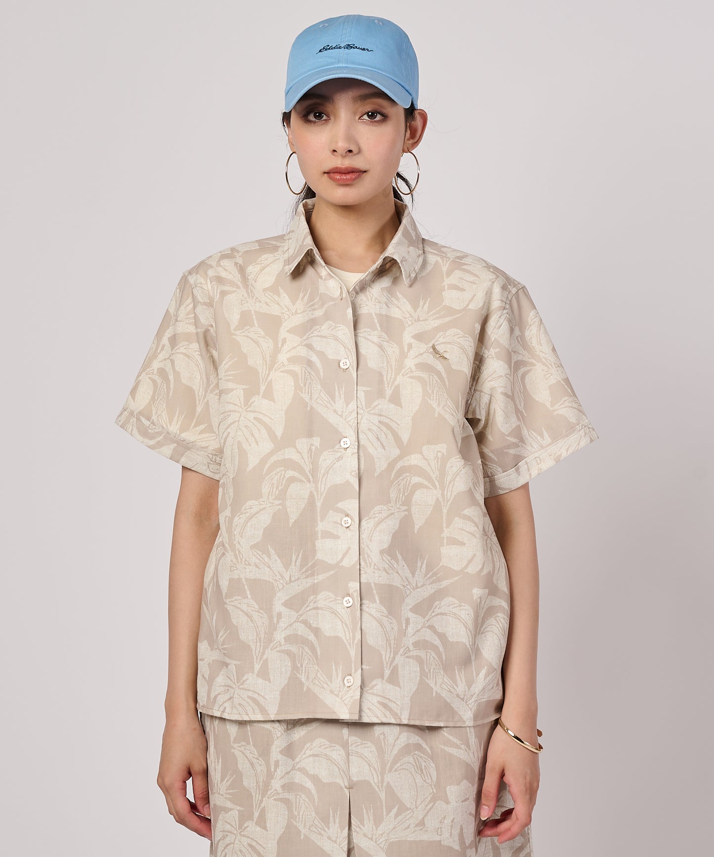 バハ 半袖シャツブラウス/BAJA SS SHIRT BLOUSE