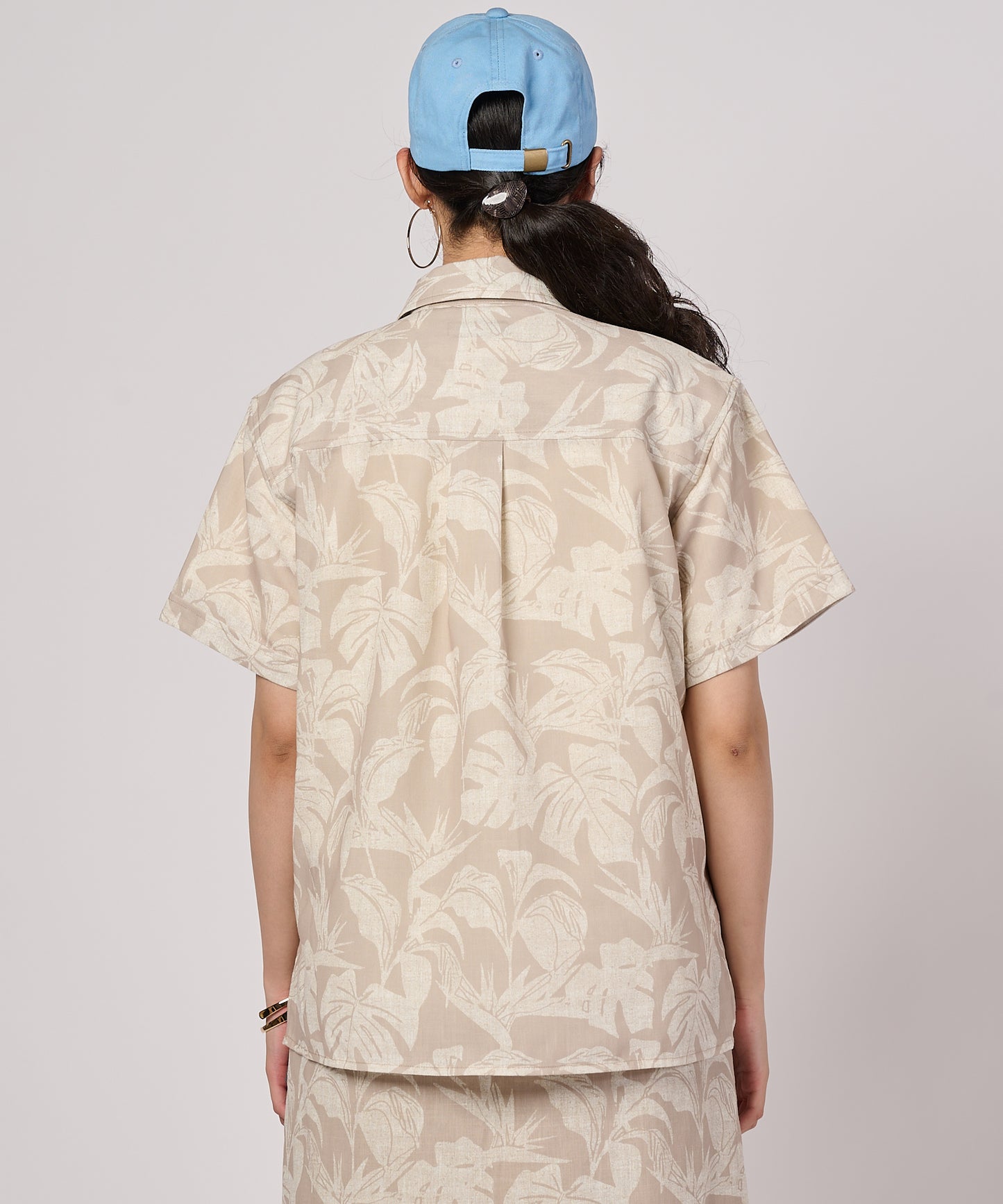 バハ 半袖シャツブラウス/BAJA SS SHIRT BLOUSE