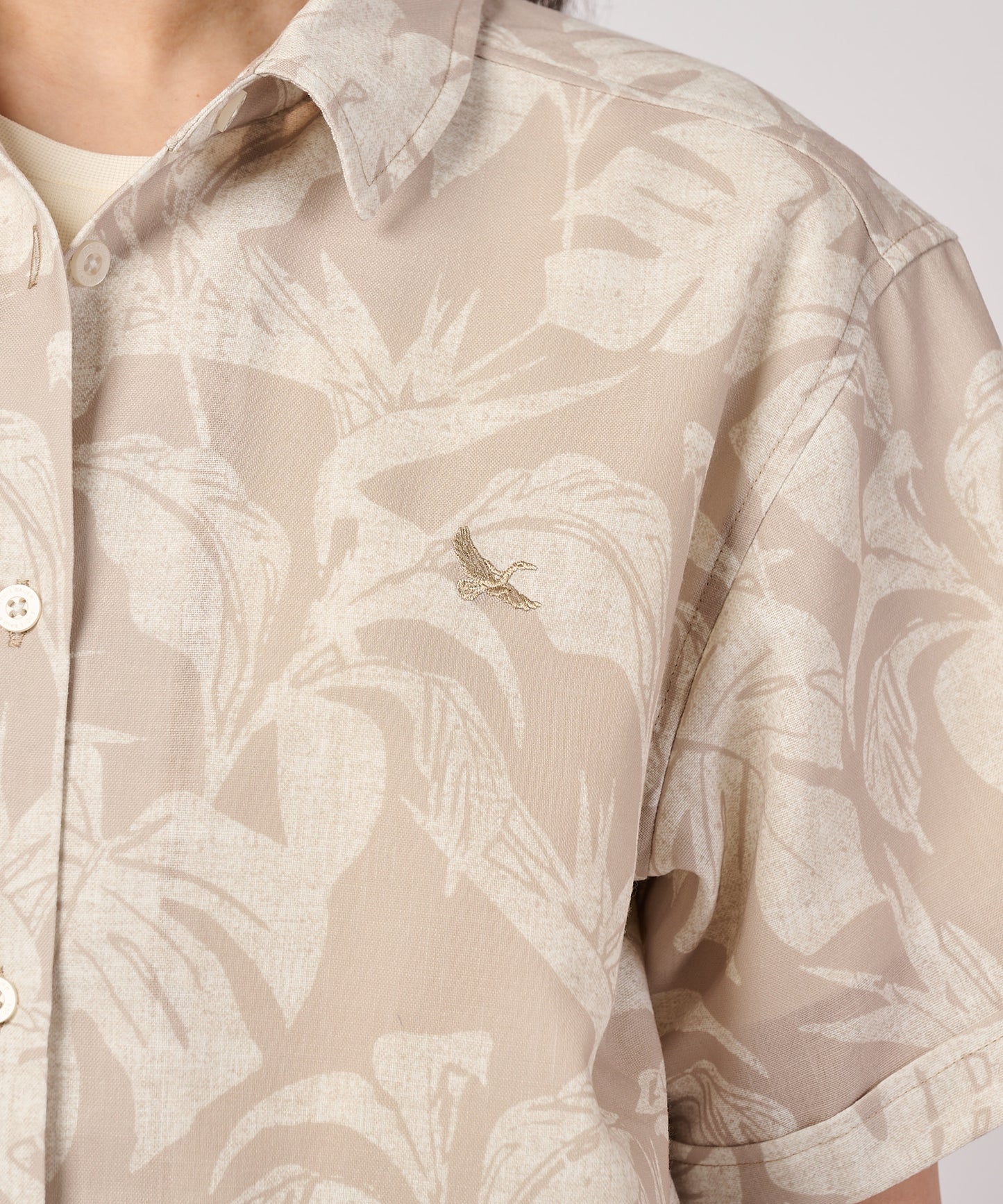 バハ 半袖シャツブラウス/BAJA SS SHIRT BLOUSE