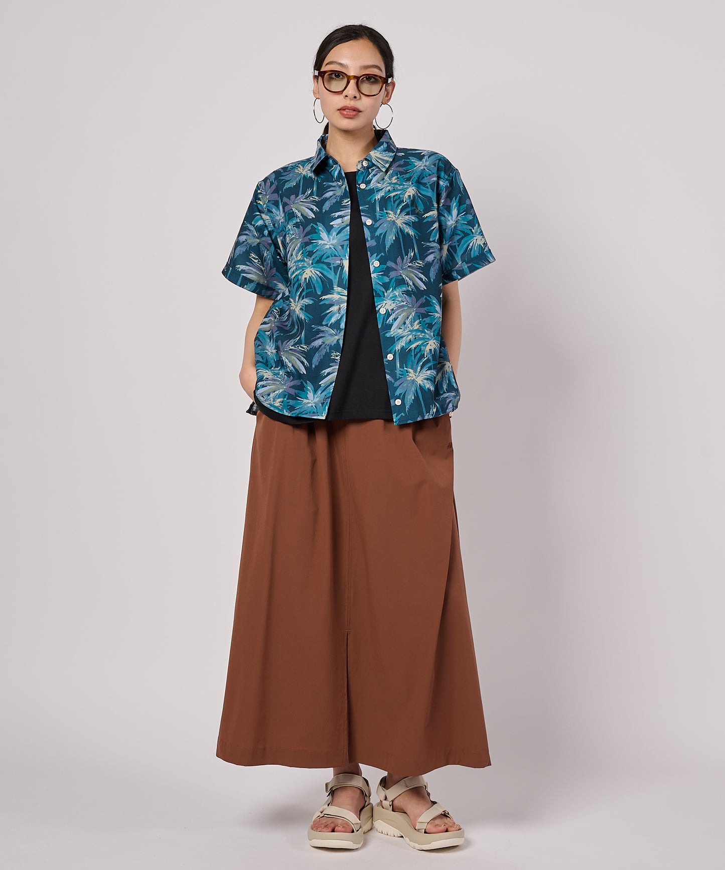 バハ 半袖シャツブラウス/BAJA SS SHIRT BLOUSE