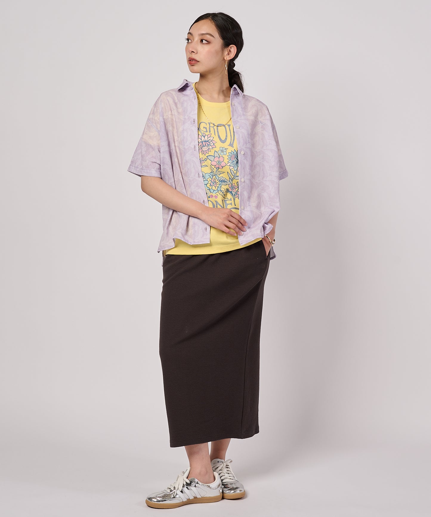 バハ 半袖シャツブラウス/BAJA SS SHIRT BLOUSE