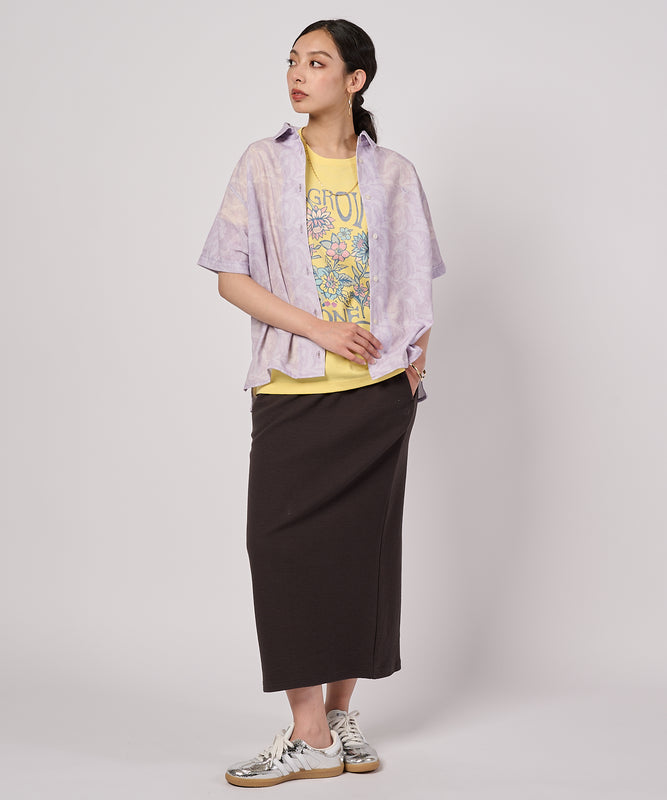 バハ 半袖シャツブラウス/BAJA SS SHIRT BLOUSE