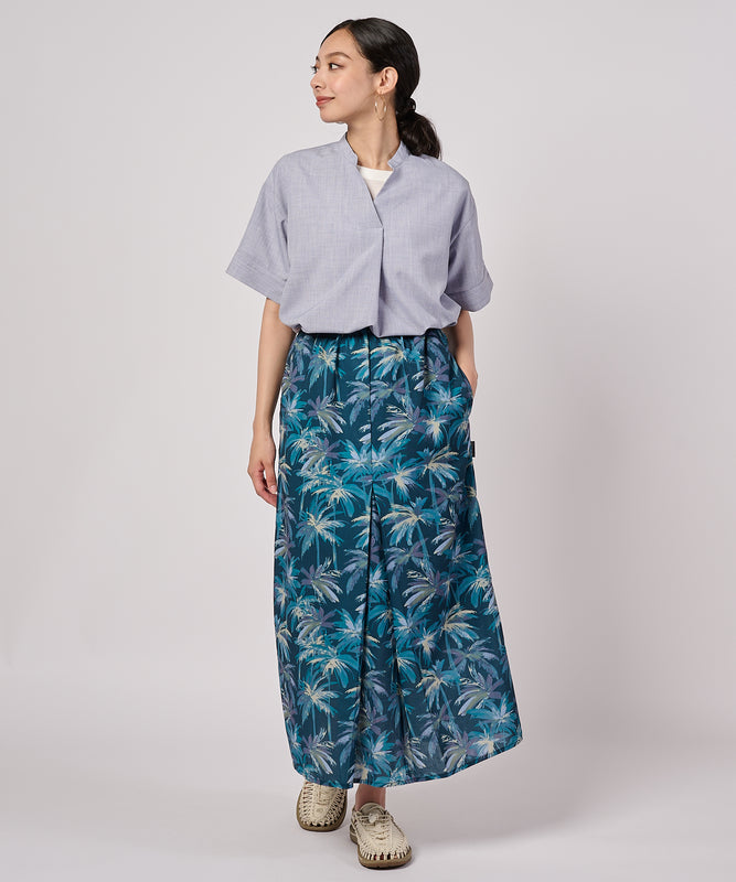 オープンネック スキッパーブラウス/OPEN NECK SKIPPER BLOUSE