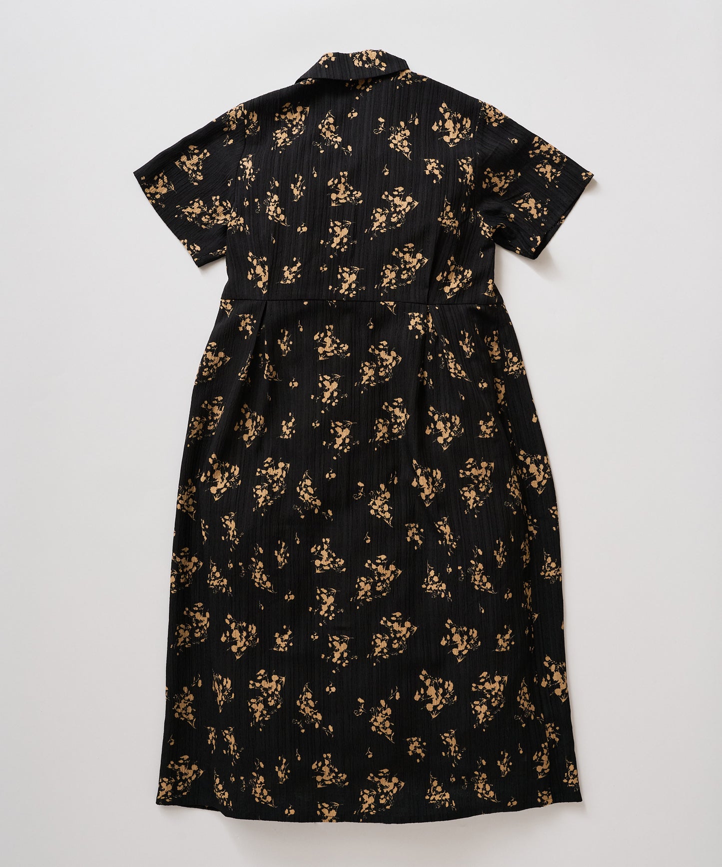 【予約】リラックスフローラル シャツワンピース/RELAX FLORAL SHIRT DRESS