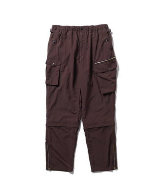 ジップオフ ナイロンカーゴパンツ/EBTEK ZIP-OFF NYLON CARGO